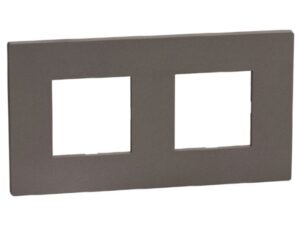 Bticino Light Now Moka Stone afdekplaat 2x2 mod 71mm