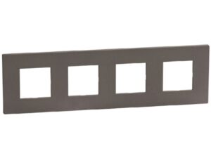 Bticino Light Now Moka Stone afdekplaat 4x2 mod 71mm