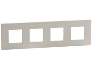 Bticino Light Now Circular Sand Stone afdekplaat 4x2 mod 71mm