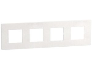 Bticino Light Now Wit Mica afdekplaat 4x2 mod 71mm