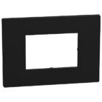 Bticino Light Now Zwart afdekplaat 3 mod