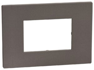Bticino Light Now Moka Stone afdekplaat 3 mod