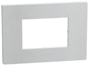 Bticino Light Now Circular Wit Viscose afdekplaat 3 mod