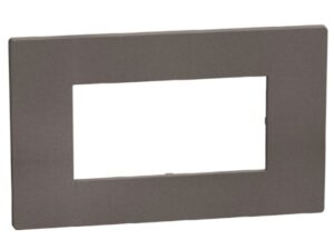 Bticino Light Now Moka Stone afdekplaat 4 mod