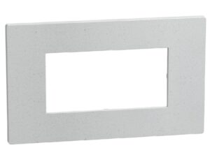 Bticino Light Now Circular Wit Viscose afdekplaat 4 mod