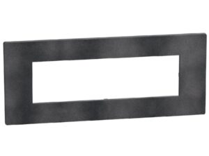 Bticino Light Now Zwart Grey afdekplaat 7 mod