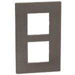 Bticino Light Now Moka Stone afdekplaat 2x2 mod 57mm