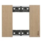 BTicino Living Light LNOW afdekpl. 2 mod oak