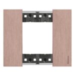 BTicino Living Light LNOW afdekpl. 2 mod copper