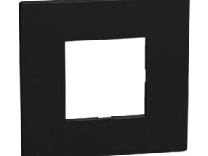 Bticino Light Now Zwart afdekplaat 2 mod