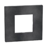 Bticino Light Now Zwart Grey afdekplaat 2 mod