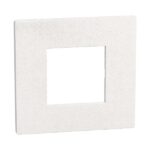 Bticino Light Now Circular Wit Viscose afdekplaat 2 mod