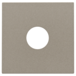 Niko Intense Anthracite Coated Afwerkingsset voor enkelvoudige coaxaansluiting voor tv RAL 7022 (kopie) Niko Intense Anthracite Coated RAL 7022