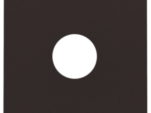 Niko Intense Brons Coated Afwerkingsset voor enkelvoudige coaxaansluiting voor tv RAL 080 50 05 (kopie) Niko Intense bronze coated RAL 080 50 05