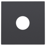 Niko Intense Sterling Coated Afwerkingsset voor enkelvoudige coaxaansluiting voor tv RAL 9007 (kopie) Niko Intense Sterling Coated RAL 9007