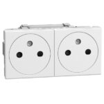 BTICINO LightN voorb. ctdoos 2x2P+A wit