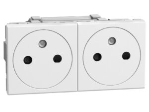 BTICINO LightN voorb. ctdoos 2x2P+A wit