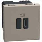 BTICINO LightN USB oplader-C 45W Pdel Bticino Light Now USB Laders