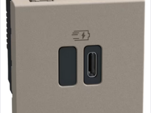 BTICINO LightN USB oplader-C 45W Pdel Bticino Light Now USB Laders