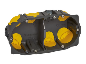 LEGRAND Ecobatibox 1 mech. diepte 50mm voor holle wand luchtdicht (kopie) Holle wand dozen Luchtdicht