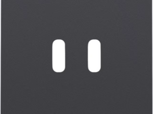 Niko Intense Anthracite Coated toets voor Schakelaar of Drukknop 122-61105 RAL 7022 (kopie) Niko Intense Anthracite Coated RAL 7022