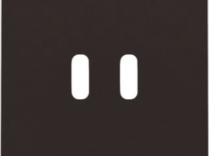 Niko Intense Dark Brown Coated Centraalplaat voor smart USB-A en USB-C-lader 124-68002 RAL 060 30 05 (kopie) Niko USB-A lader en USB-C lader