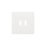 Niko Original White Afwerkingsset voor dubbele smart USB-A en USB-C-lader 101-68002 RAL 9010 (kopie) Niko USB-A lader en USB-C lader