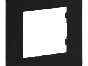 10 LEGRAND Niloé enkelv. afdekplaat zwart