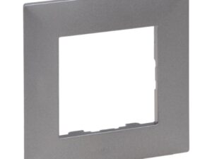 10 LEGRAND Niloé enkelv. afdekplaat grijs