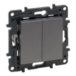 5 LEGRAND Niloé 2x drukknop