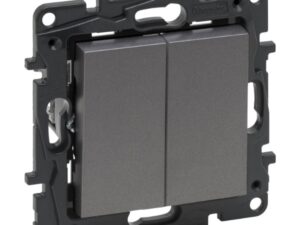 5 LEGRAND Niloé 2x drukknop