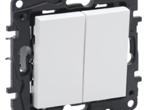 5 LEGRAND Niloé wisselschakel.+drukknop