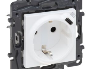 1 LEGRAND Niloé contactd.2P+A+USB-schuko
