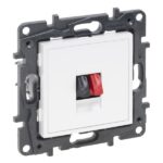 1 LEGRAND Niloé luidsprekeraansluiting