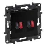 5 LEGRAND Niloé 2xluidsprekeraansluiting