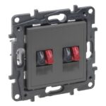 5 LEGRAND Niloé 2xluidsprekeraansluiting