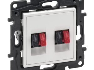 5 LEGRAND Niloé 2xluidsprekeraansluiting