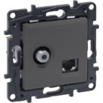 10 LEGRAND Niloé ctdoos TV/RJ45-UTP-cat6