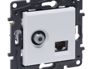 10 LEGRAND Niloé ctdoos TV/RJ45-UTP-cat6
