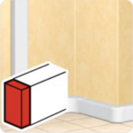 LEGRAND Houder standaard schakelapparatuur dubbel DLP design 35x105/50x105 mm 010923 (kopie) Legrand Design kabelgoot 35 x 80mm