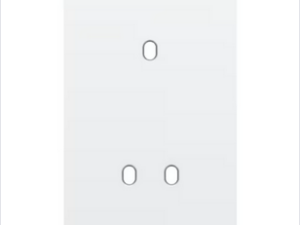 Niko Tweevoudige afdekplaat v60 voor 1 enklv + 1 tweev schak toggle Niko Toggle Wit