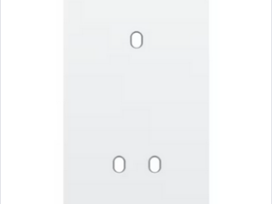 Niko Tweevoudige afdekplaat v71 voor 1 enklv + 1 tweev schak toggle Niko Toggle Wit