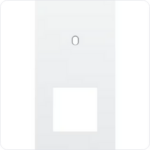 Niko Tweevoudige afdekplaat v71 voor enklv schak + fct toggle wit Niko Toggle Wit