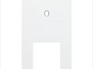 Niko Tweevoudige afdekplaat v71 voor enklv schak + fct toggle wit Niko Toggle Wit