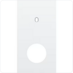 Niko Tweevoudige afdekplaat v71 voor 1 enkelv schak + 1 stopc toggle Niko Toggle Wit