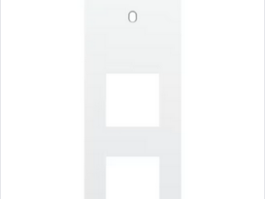 Niko Drievoudige afdekplaat v71 voor enklv schak + 2 fct toggle wit Niko Toggle Wit