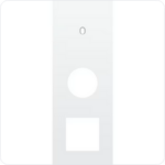 Niko Drievoudige afdekplaat v71 voor enklv schak + stopc + fct toggle wit Niko Toggle Wit