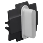 Niko Toggle 2-Voudige afdekplaat h71 Enkelvoudige afdekplaatvr enklv schak alu grey brushed RAL: 000 80 00 (kopie) Niko Toggle alu grey brushed RAL: 000 80 00