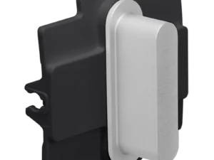 Niko Toggle 2-Voudige afdekplaat h71 Enkelvoudige afdekplaatvr enklv schak alu grey brushed RAL: 000 80 00 (kopie) Niko Toggle alu grey brushed RAL: 000 80 00
