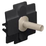 Niko Toggle Drievoudige afdekplaat h71 voor 1 enklv schak + 2 stopc steel white coated RAL: 000 90 00 (kopie) Niko Toggle steel white coated RAL: 000 90 00